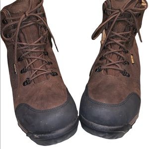 Wolverine Steel Toe Leather Brown Sz 14 Boots